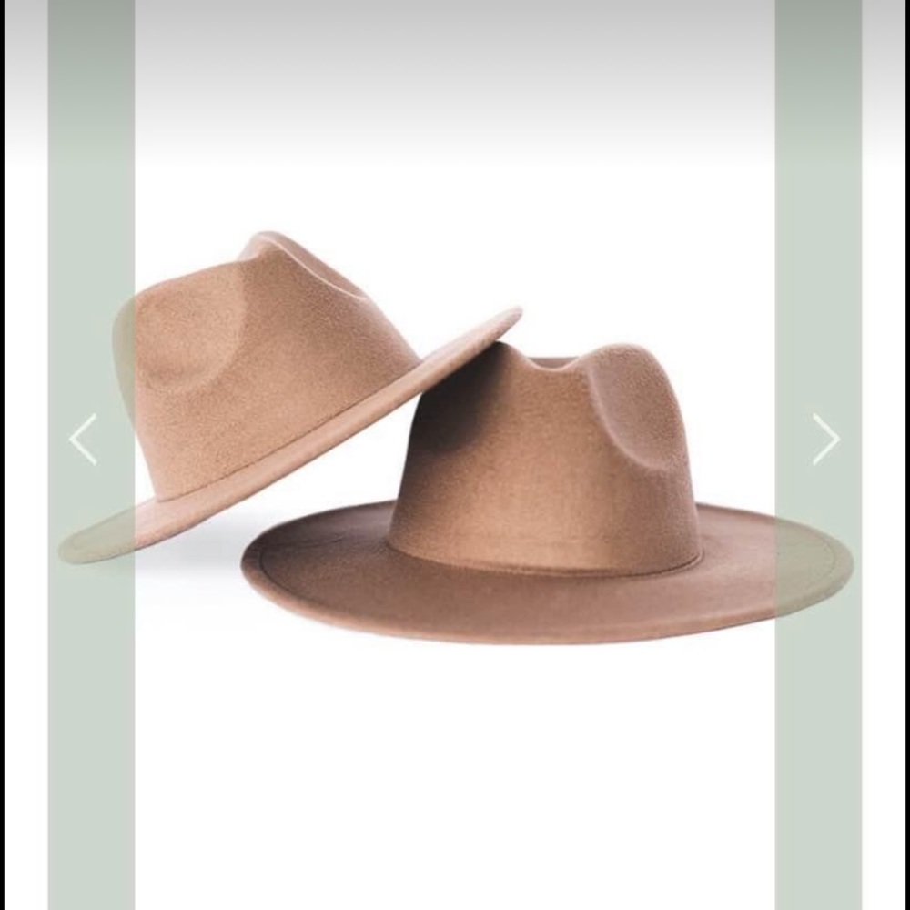 Bordeaux flat brim mocha hat